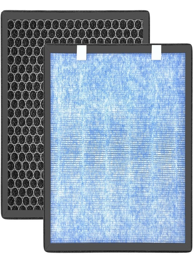 Slirceods KJ01 Replacement Filter - Compatible with Dhyala KJ01 Air Purifier, 3-in-1 H13 Activated Carbon Filter,for Dust, Odors, Smoke,2-Pack - Image 1