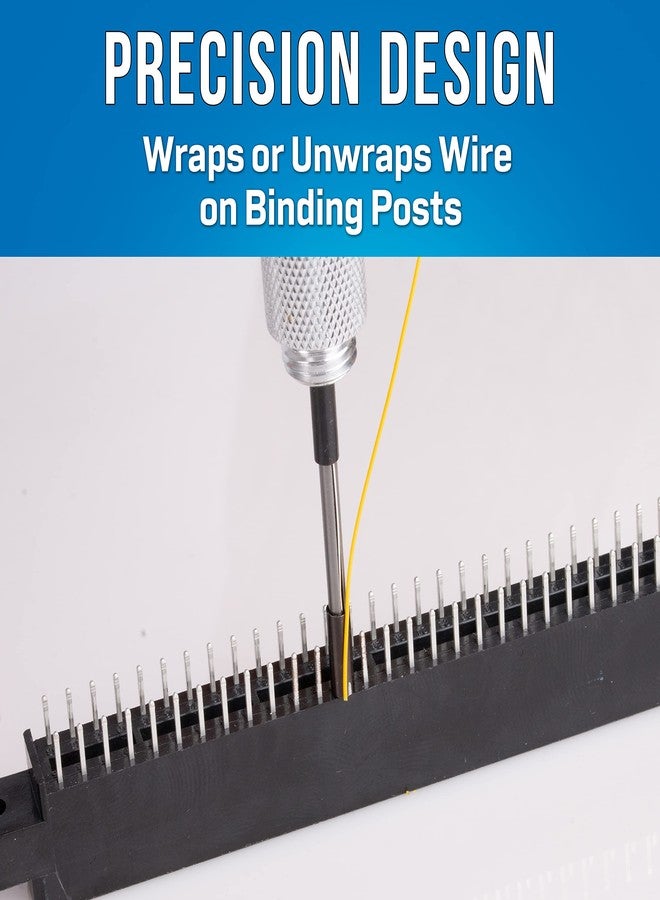 جونارد تولز أداة لف وفك الأسلاك اليدوية Jonard HW-UW-224-1، مقاس 22-24 AWG، قطر خارجي 13/64 بوصة، عمق ثقب 1 بوصة - Image 2