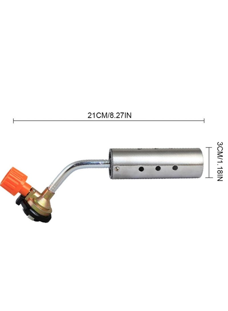 Flame Gun, Outdoor Versatile Butane Burner Solder Blower | Camping 360 Degree Rotatable Flame Gas Torch ( Butane not  Included ) - Image 3