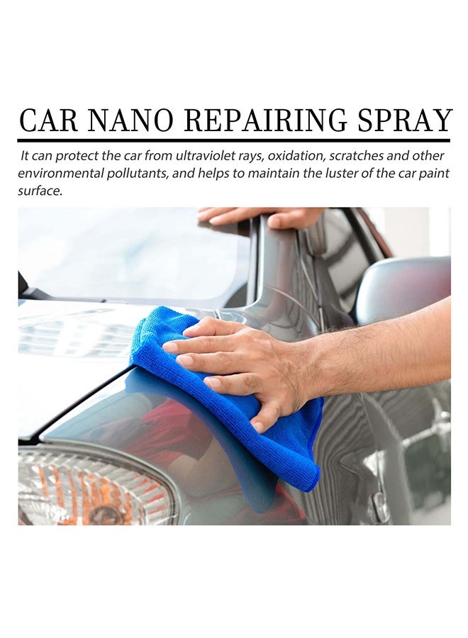 Jaysuing Car Nano Repairing Spray, Car Scratch Repair Spray, Car Quick Repair Nano Spray, Fast Flawless Repair Scratch Spray, Nano Ceramic Crystal Coating Car Fine Scratch Removal Spra, 120ML - Image 2