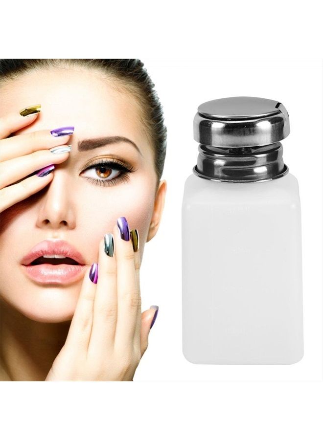 Sonew 200ML Empty Pump Dispenser Nail Polish Makeup Cleanser Liquid Remover Bottle - Image 2