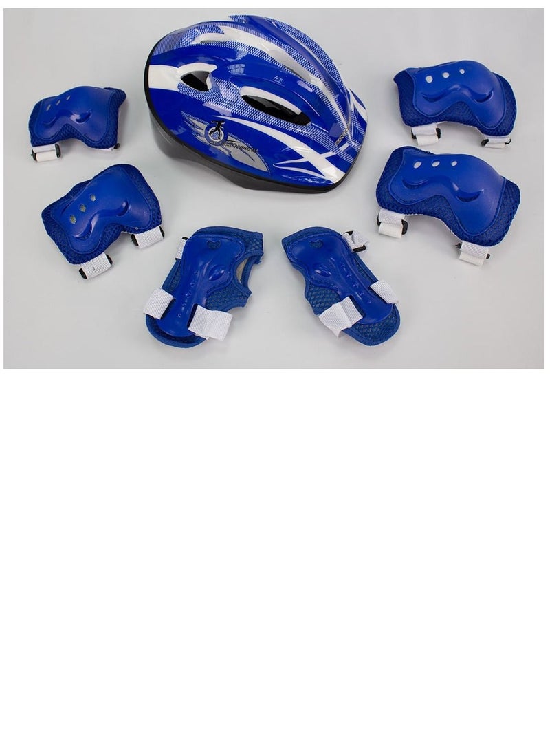 Soccerex Skates and Skateboard 7IN1  Protection Gear Set for Kids  - Image 1
