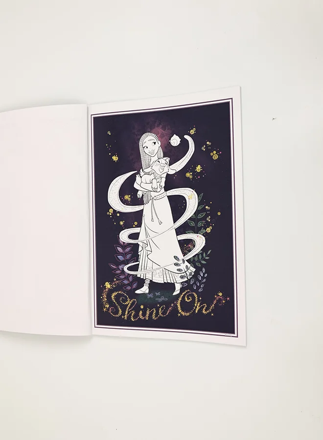 ديزني كتاب تلوين Wish Glitter
