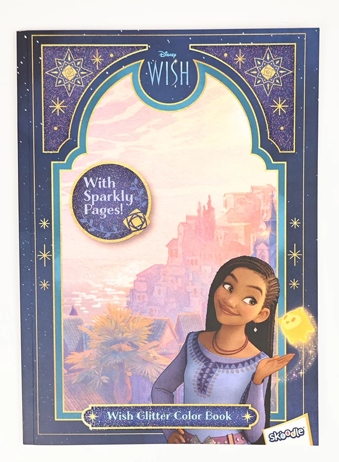 ديزني كتاب تلوين Wish Glitter