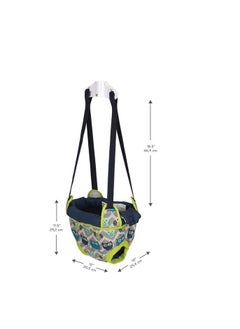 evenflo Evenflo Exersaucer Johnny Jumper Featuring Easy-to-Use Clamp Attachment for Quick and Tool-Free Set Up and Adjustable Straps to Customize the Height for Your Child, Owl  - Image 2