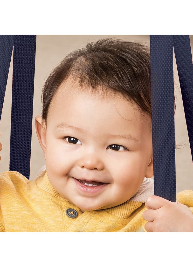 evenflo - Evenflo Exersaucer Johnny Jumper Featuring Easy-to-Use Clamp Attachment for Quick and Tool-Free Set Up and Adjustable Straps to Customize the Height for Your Child, Owl - Image 1