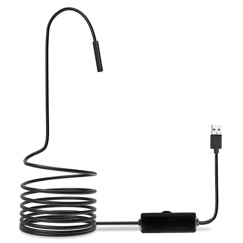 Industrial Endoscope Borescope Inspection Camera Built-in 8pcs LEDs 8mm Lens IP67 Waterproof USB Endoscope(10m Soft Wire) - Image 5