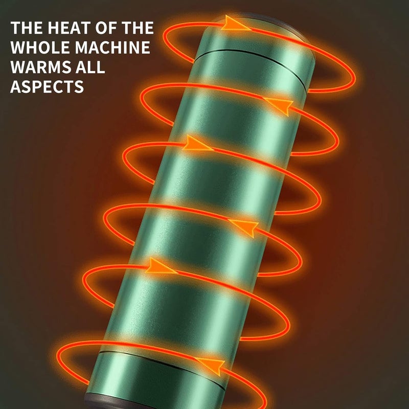 woobles Winter Hand Warmer Rechargeable, 2 in1 Electric Hand Warmer 2000mah Portable USB Pocket Power Bank 3 Heat Levels, Fast Heating in 5s, Slim and Light, USB Powered, Great for Outdoor, Camping, Hiking - Image 5