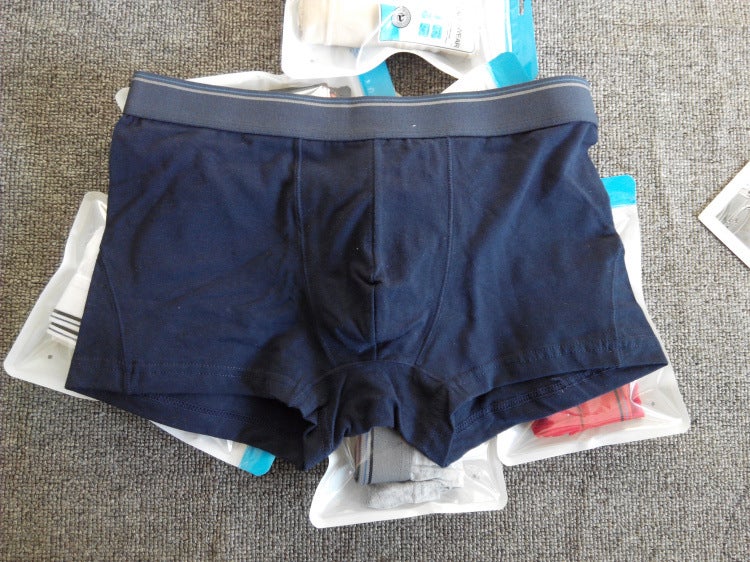 Men's Cotton Solid Boxer Briefs - Image 2