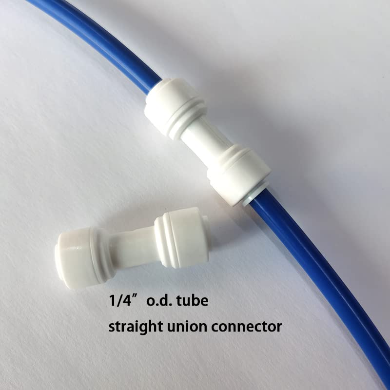 Malida 1/4 inch O.D. Length 32.8ft(10 meters) RO Water Tubing, Hose Pipe for RO Water purifiers System,+ 1/4 O.D quick connector 10pcs - Image 4
