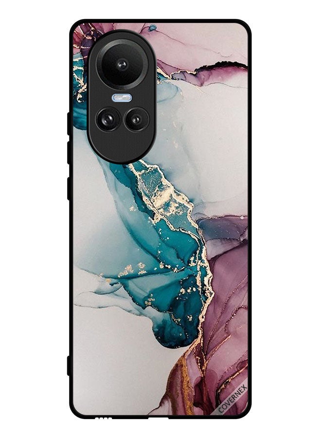Covernex Protective Case Cover For Oppo Reno10 Pro Cracked Pattern - Image 1