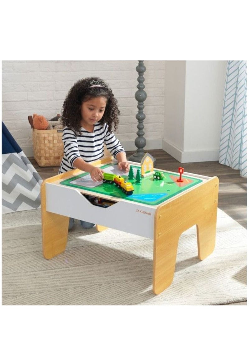 KidKraft - 2-in-1 Activity Table with Board - Image 1