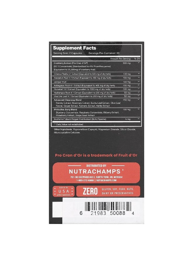 NutraChamps NutraChamps, Kidney Cleanse, 60 Easy-To-Swallow Vegan Capsules  - Image 2