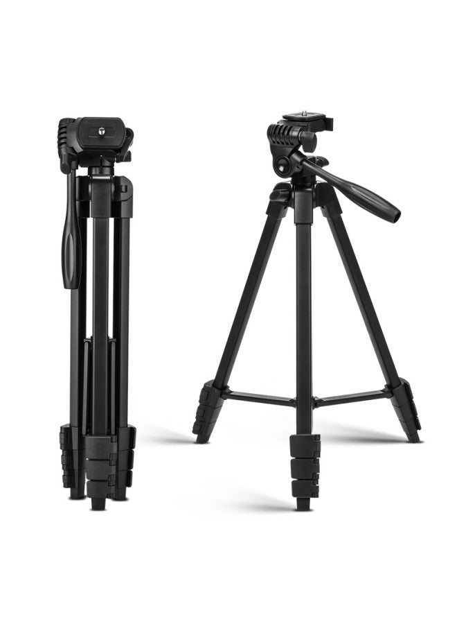 ويفينغ Weifeng Wf-320 مع مشبك الهاتف وجهاز التحكم عن بعد بلوتوث، حامل ثلاثي للكاميرات عديمة المرآة وDSLR، حامل تصوير محمول للهاتف المحمول وحامل أرضي للعرض الضوئي - Image 3