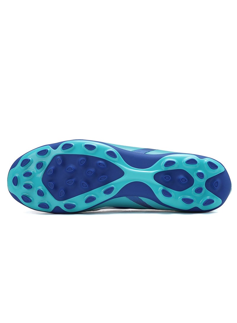 SKY WING Unisex Soccer Cleats Lightweight Lacing System FG Sole Multi-Color face Men And Women Football Shoes with Ankle Support for Beginners to Advanced Players - Image 4