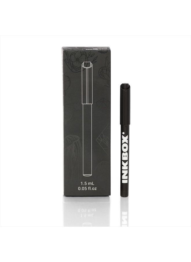 inkbox - Inkbox Freehand Tattoo Marker, Make Your Mark with Long Lasting Temporary Tattoo Marker Pen, For All Artists, For Now Ink - Fades Naturally, 1-Pack with Development Patches - Image 1