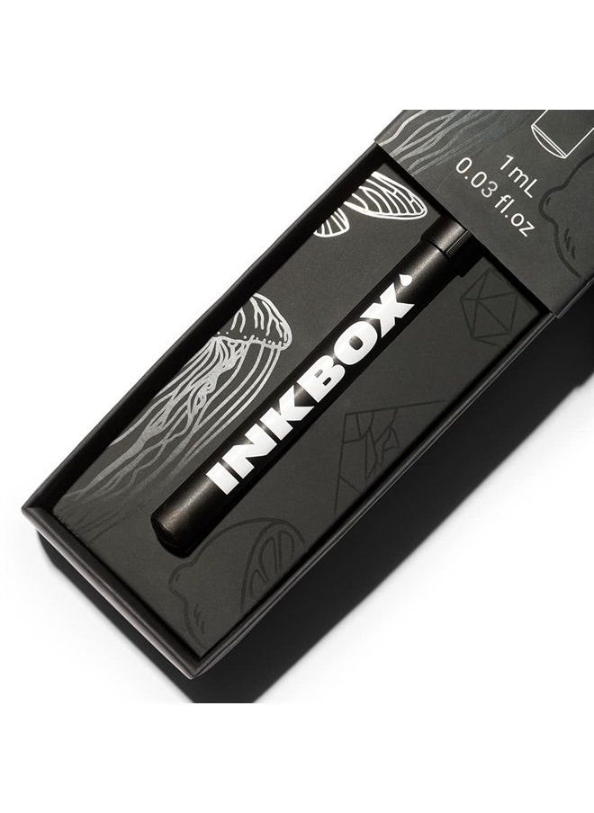 inkbox - Inkbox Freehand Tattoo Marker, Make Your Mark with Long Lasting Temporary Tattoo Marker Pen, For All Artists, For Now Ink - Fades Naturally, 1-Pack with Development Patches - Image 1