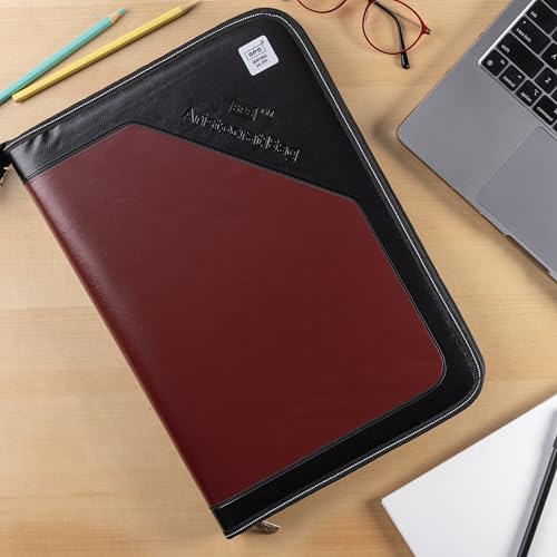 SPS PU Leather 24-Pocket A4 File Organizer – Professional Document Holder for Certificates, Legal Documents, Home, Office, School Use (Maroon) - Image 5