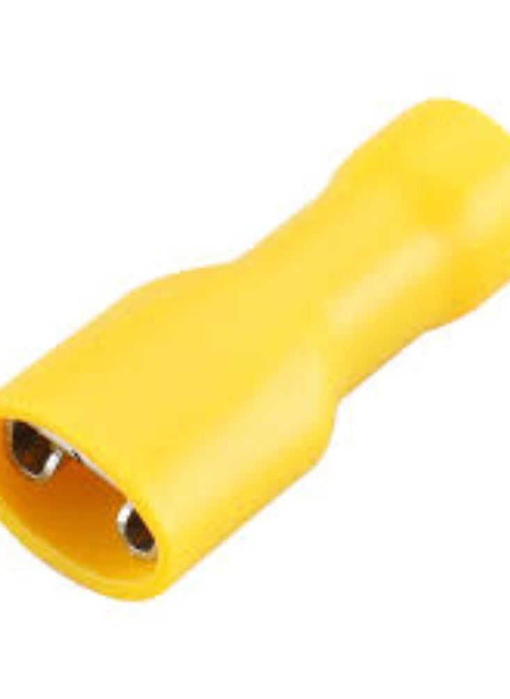 KNP KNP Insulated Electrical Terminals Ensure secure and reliable electrical connections with this pack of 100 insulated electrical terminals, model FDFD 5.5-250.  - Image 3