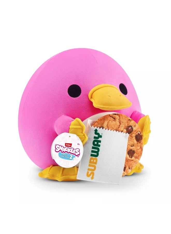 SNACKLES سلسلة سناكليس 2 وايني البلاتيبوس مع دمية بسكويت صب واي (35.56 سم) - Image 2