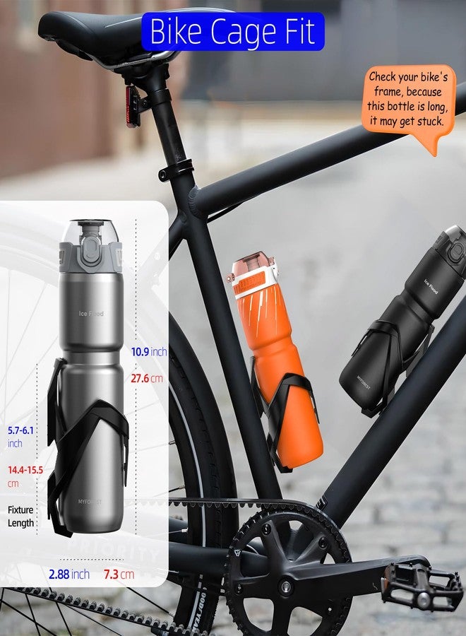 MYFOREST Insulated Bike Water Bottle, Odor-free Liner, 24oz 700ml - Image 4