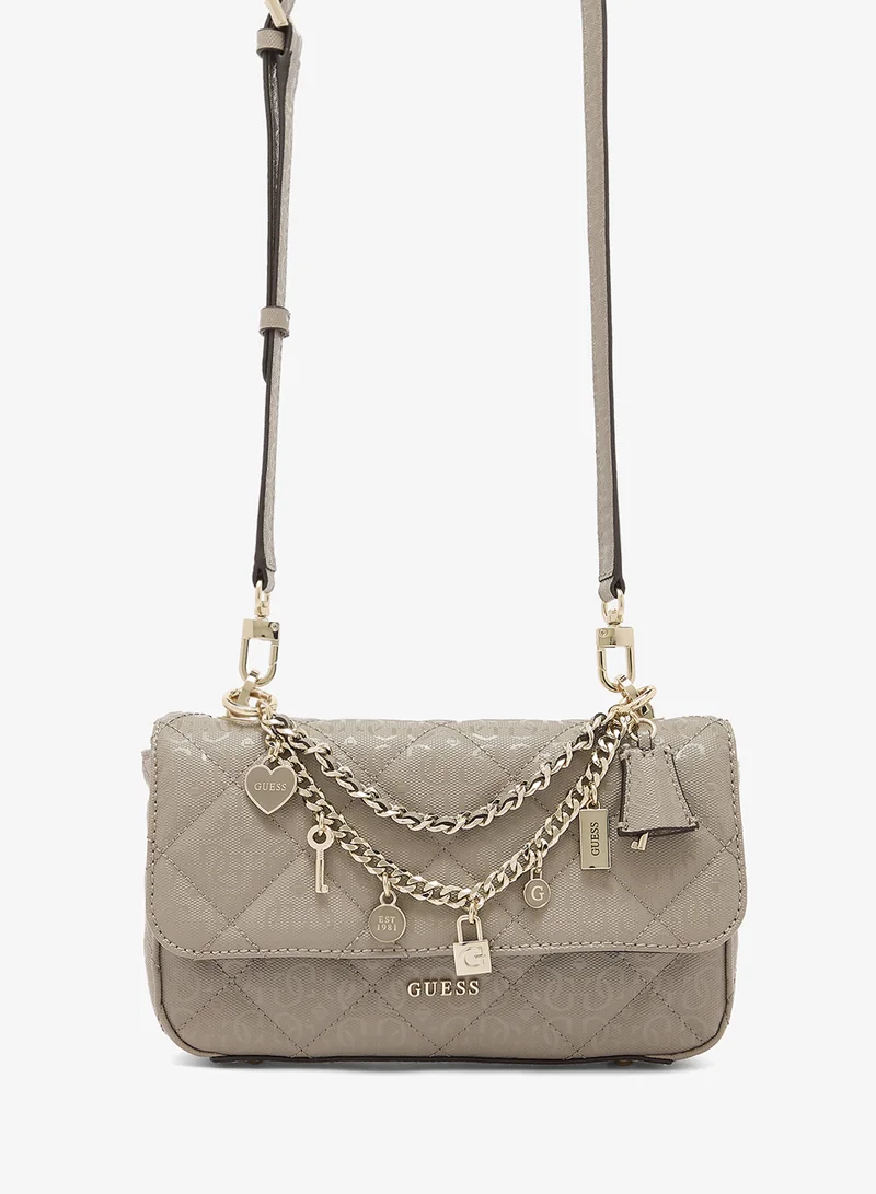 جس Libby Flap Over Crossbody Bag