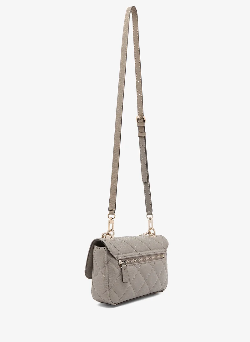 Guess Libby Flap Over Crossbody Bag