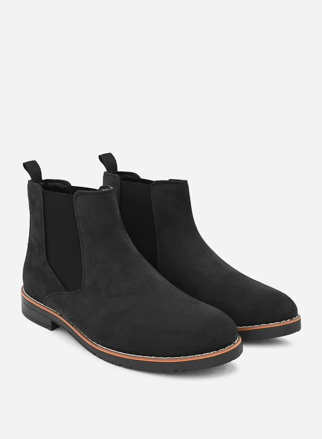 Styli Suede Chelsea Ankle Boots