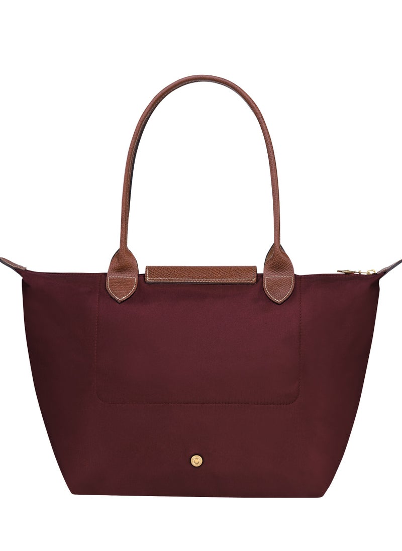 Longchamp Women's Medium Tote Bag, Handbag, Shoulder Bag Claret Classic Style  - Image 5