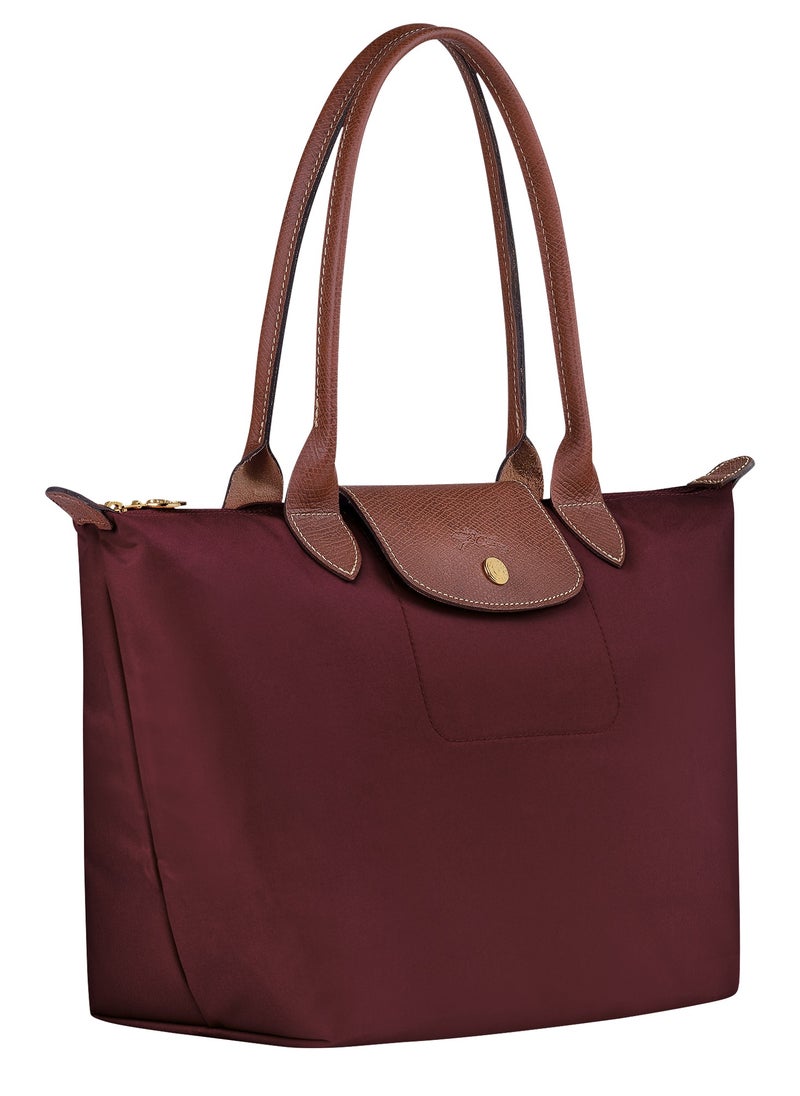Longchamp Women's Medium Tote Bag, Handbag, Shoulder Bag Claret Classic Style  - Image 4