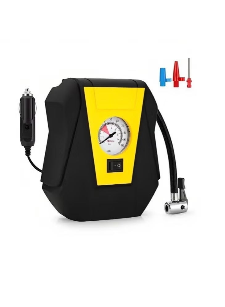 Denx DX1790 air pump, 70 watts, pressure up to 100 PSI, with 3 meter cable for various tires - Image 4