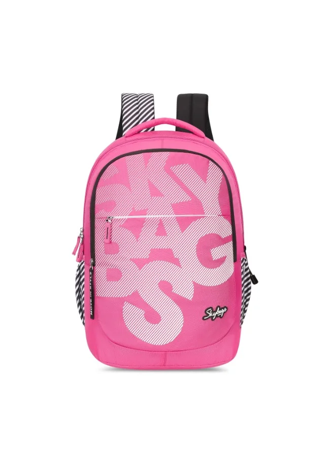 سكاي باجز SKYBAGS KLAN PLUS 02 Unisex Pink School Backpack - SK BPKPLS2PNK