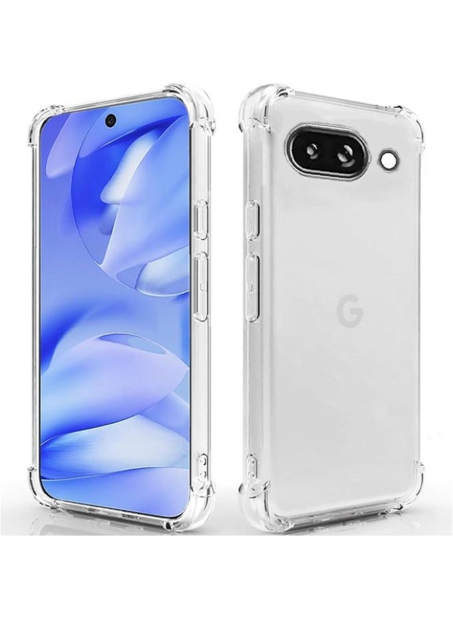 جراب شفاف حماية شفافة لهاتف جوجل بيكسل 9a