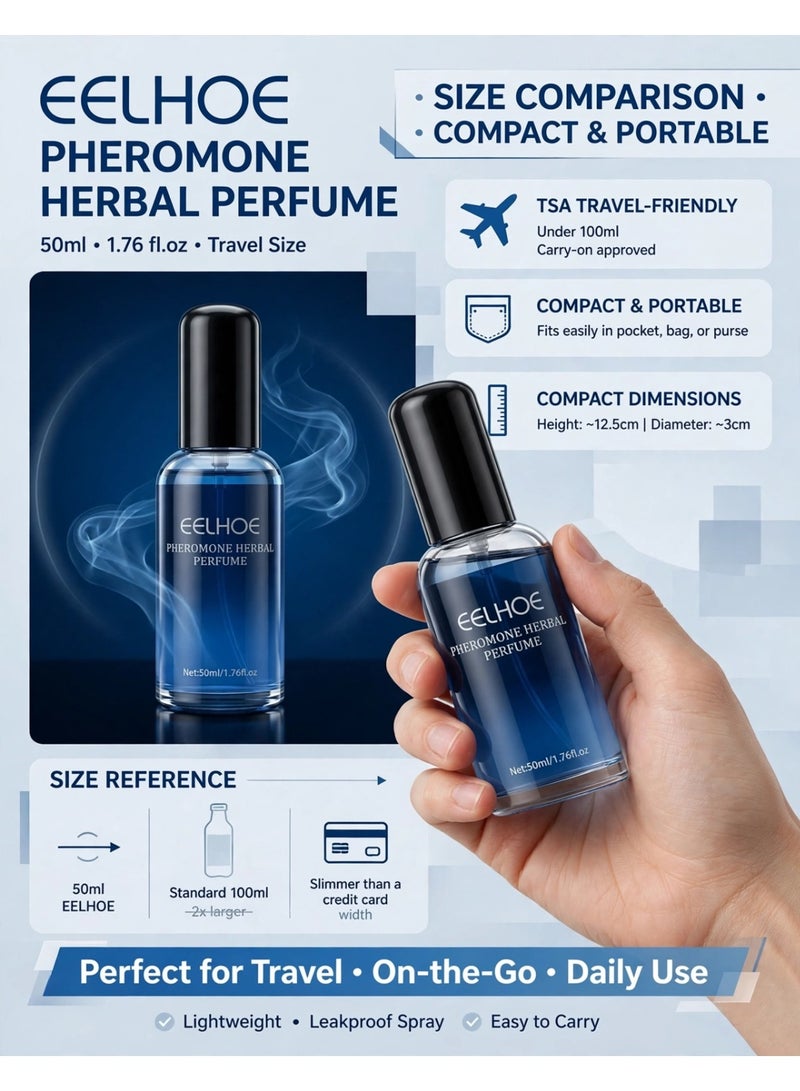 EELHOE Herbal Pheromone Perfume – Long-Lasting Appeal Make every moment more memorable with EELHOE Herbal Pheromone Perfume. Featuring an attractive design and alluring fragrance, it is an excellent choice for romantic evenings, celebrations, social gatherings, or adding elegance to your daily routine. - Image 5