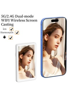 TIGER Mag Selfie Display with Real-Time Bluetooth Camera Sync | Wireless Remote Stand for Hands-Free Photos & Videos | Instant Preview Screen for Rear Camera Selfies | Solo Content Creation for Vlogging, Streaming, & Travel Photography  - Image 2