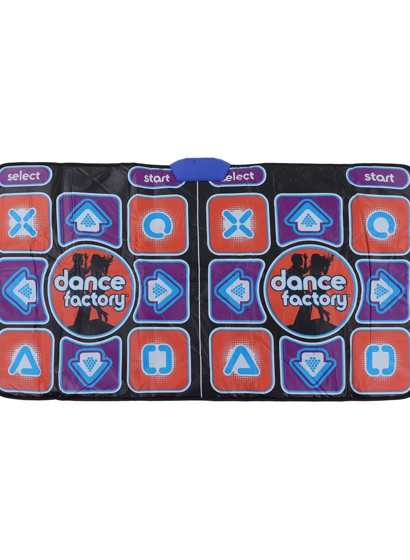 GGOOT Musical Dance Mat for Kids Adults, Dance Mat Games for TV Dance Play Mat Electronic HD AR Camera Double Player Light Dance Pad with HD Multimedia Interface Cable - Image 1