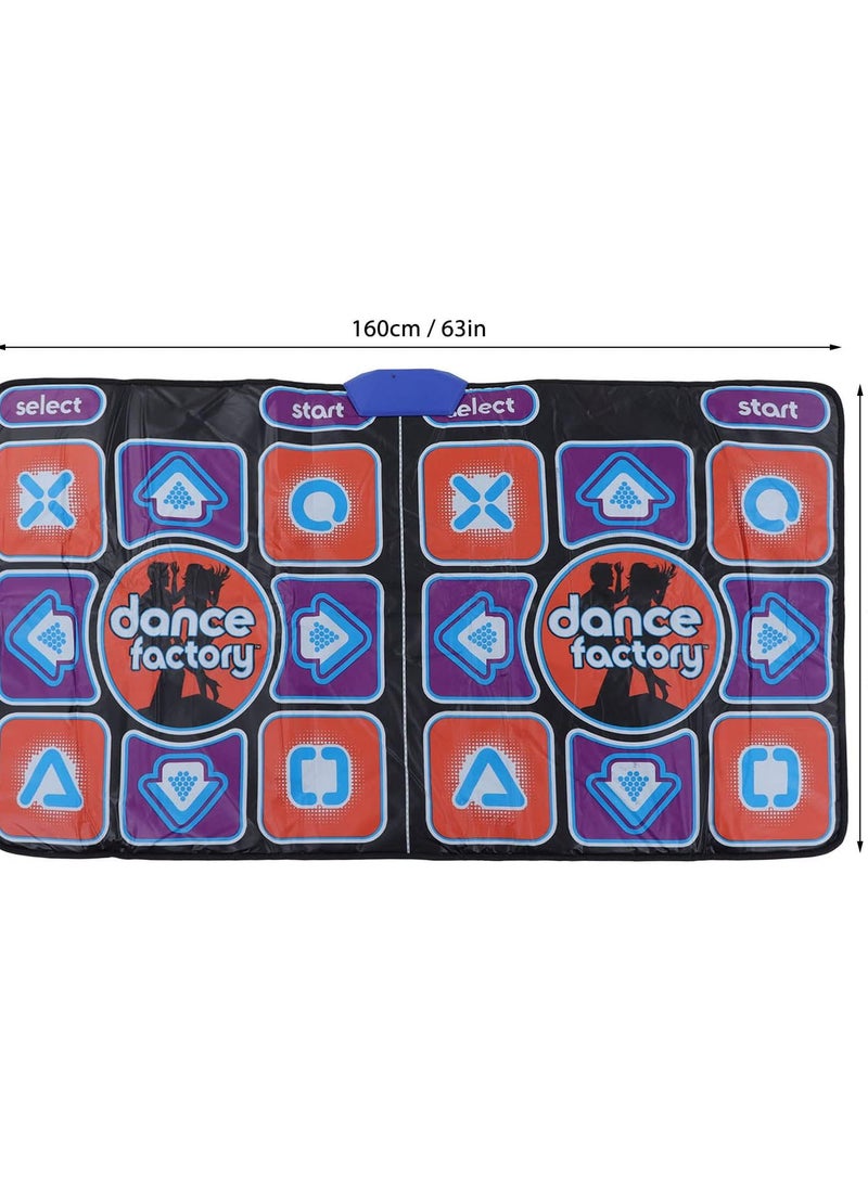 GGOOT Musical Dance Mat for Kids Adults, Dance Mat Games for TV Dance Play Mat Electronic HD AR Camera Double Player Light Dance Pad with HD Multimedia Interface Cable - Image 5