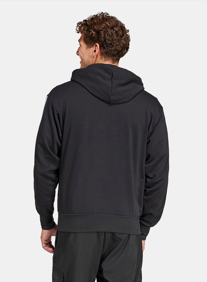 Adidas Essentials 3-Stripes French Terry Hoodie - Image 2