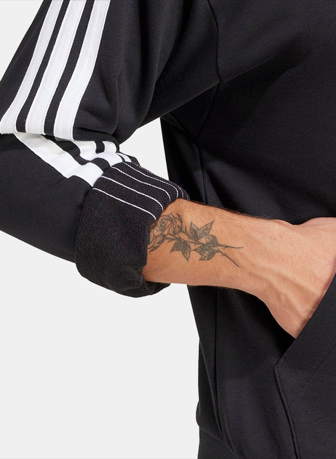 Adidas Essentials 3-Stripes French Terry Hoodie - Image 5