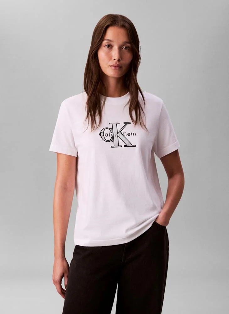 Calvin Klein Jeans Graphic Crew Neck T-Shirt