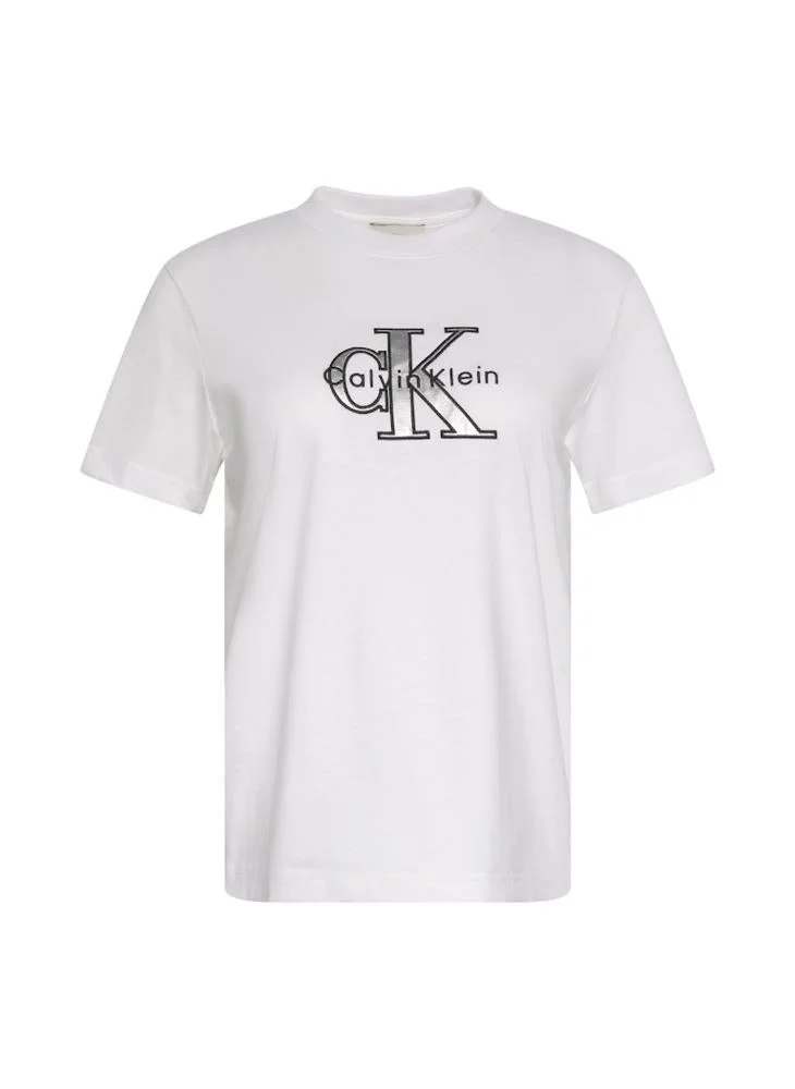 Calvin Klein Jeans  Graphic Crew Neck T-Shirt for Women | Best Price UAE