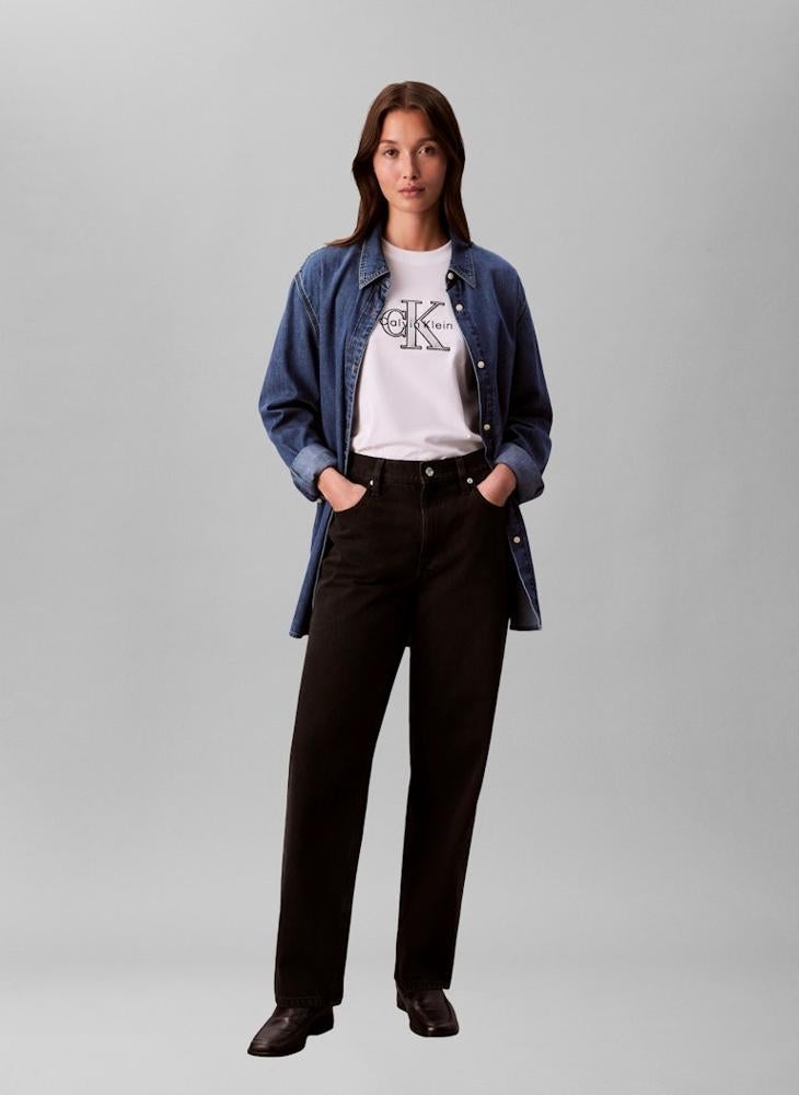 Calvin Klein Jeans Graphic Crew Neck T-Shirt - Image 5