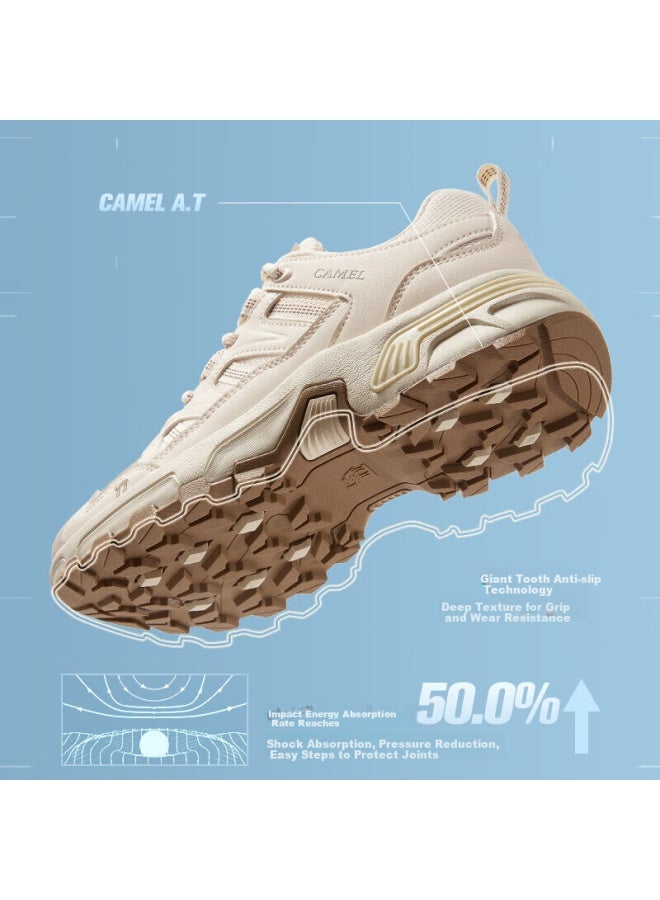 camel Camel (camel) "taihang" Outdoor Hiking Shoes Men And Women Waterproof Anti-slip Breathable Climbing Sports Shoes - Image 4