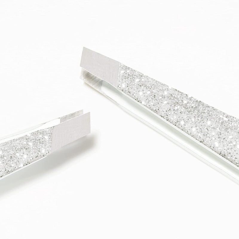 Tweezerman Exclusive Moon Dust Slant Tweezer - Hair Removal Tweezers, Stainless Steel - Image 5