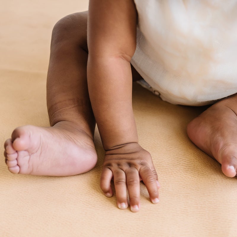 Cairn Vegan Leather Baby Changing Mat - Portable, Wipeable & Reusable Diaper Pad - 16" X 26" - Foldable for Travel - Image 2