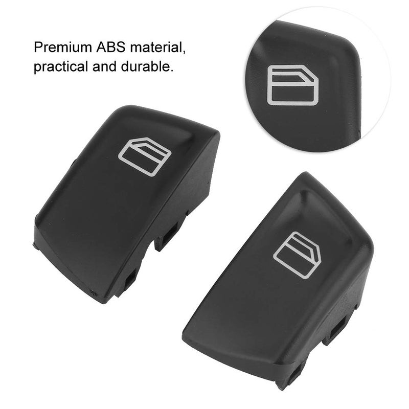 Sprinter Van Accessories + Window Switch Cap, 2 Pcs Car Electric Power Button Cover Cap Replacement For Mercedes Vito Viano W639 Sprinter Ii 906 2003-2013, Interior Switches - Image 3