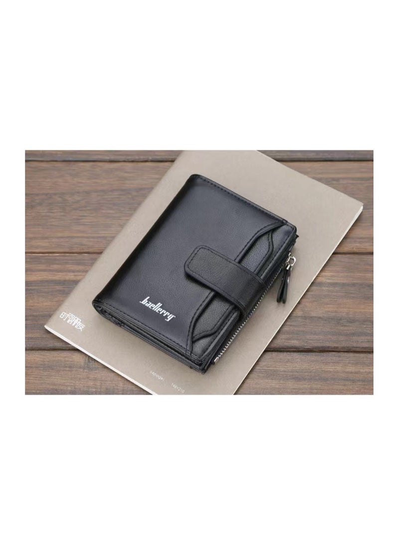 baellerry محفظة جلدية سوداء - Image 2