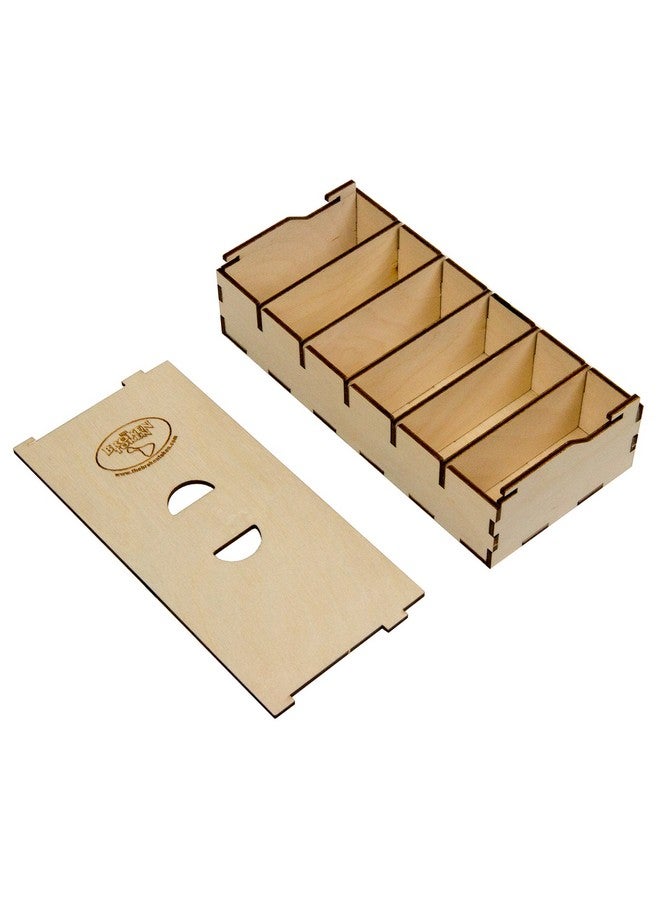 The Broken Token The Broken Token Short Bits Box - Wooden Game Piece and Token Organizer for Board Games  - Image 1
