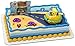DecoPac DecoSet SpongeBob Square Pants Krabby Patty Cake Topper 2Piece Birthday Party Set with Rolling Car Figure for Fun After the Party 3H x 425W - Image 3