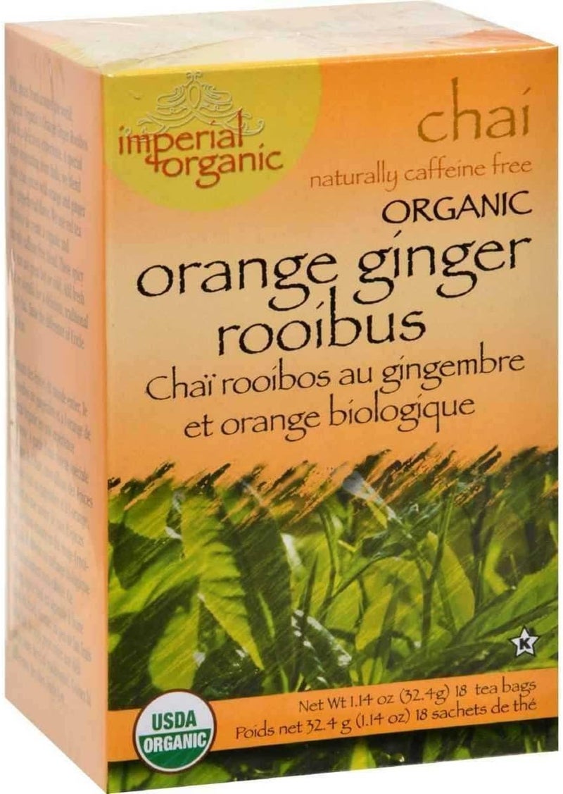 Uncle Lee's Tea Imperial Organic Orange Ginger Rooibos Tea